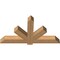 Ekena Millwork Kennewick Timber Gable Bracket, Western Red Cedar, 60"W x 32"H x 5 1/2"D x 5 1/2"F, 13/12 Pitch GBW060X32X0606KEN00SWR - alternate 4